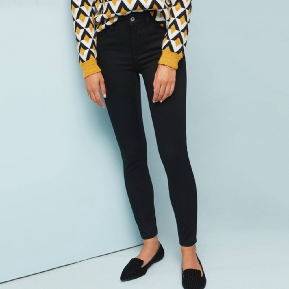 Pilcro Denim high-rise skinny jeans